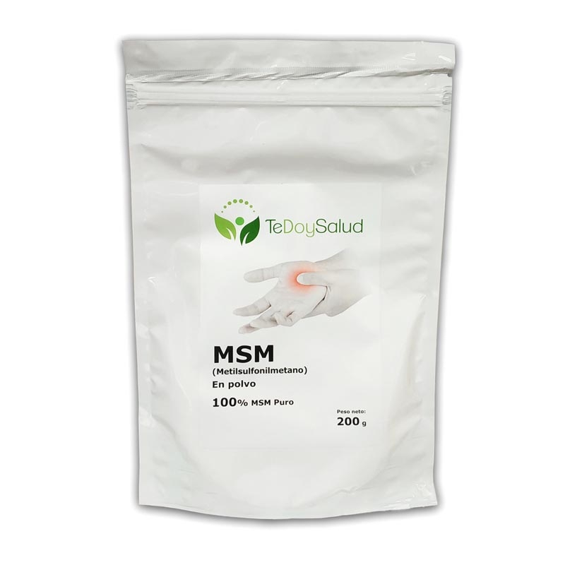 Msm (Metilsulfonilmetano) En Polvo. 200G. Tedoysalud.