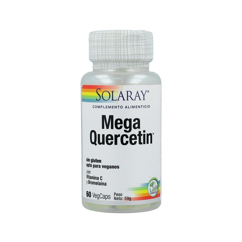 Mega Quercentin 60Caps. Solaray Quercitina 600 Mg