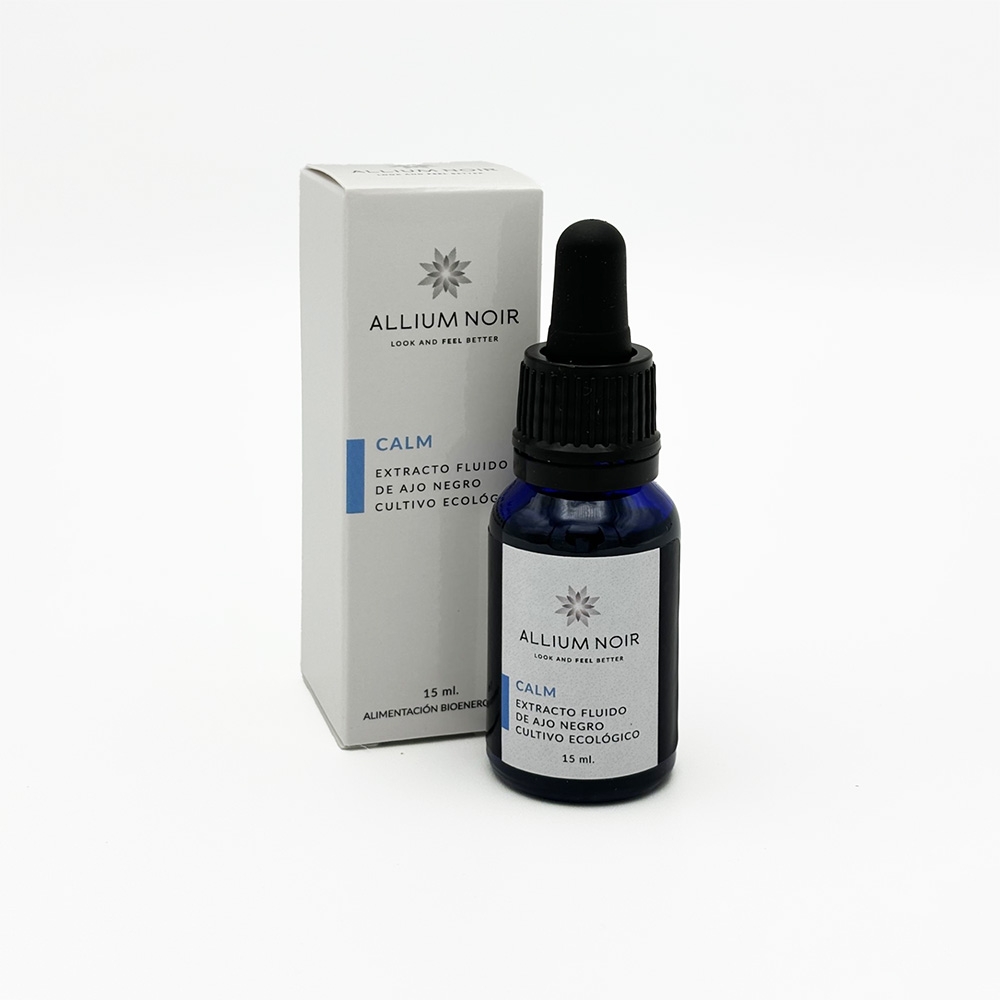 Extracto Puro de Ajo Negro Calm Allium Noir 15Ml.