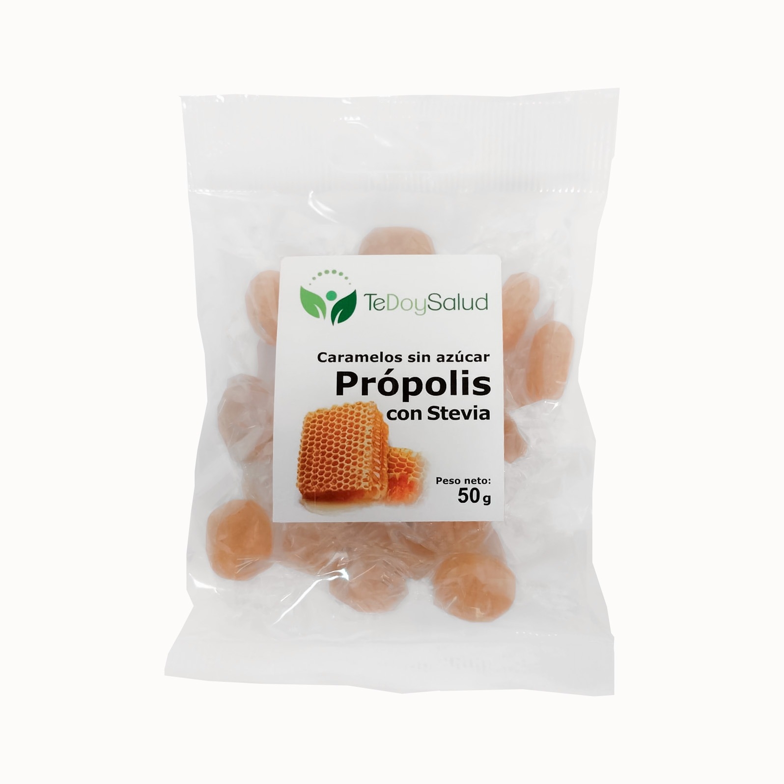 Caramelos de Propóleo Con Stevia 50Grs.