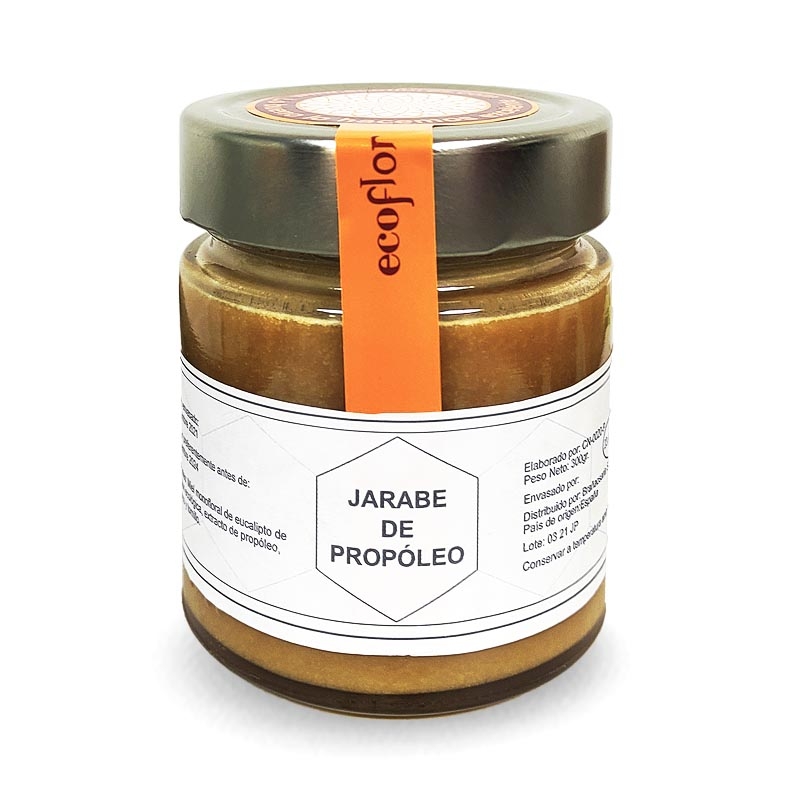 Jarabe de Miel Con Propóleo 300Gr. Ecoflor