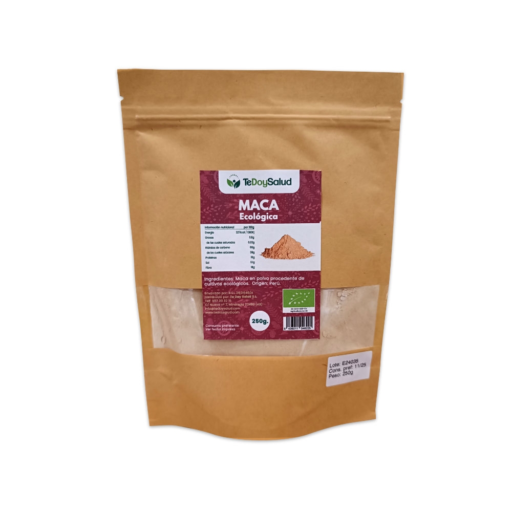 Maca En Polvo Ecológica Tedoysalud 250Gr.