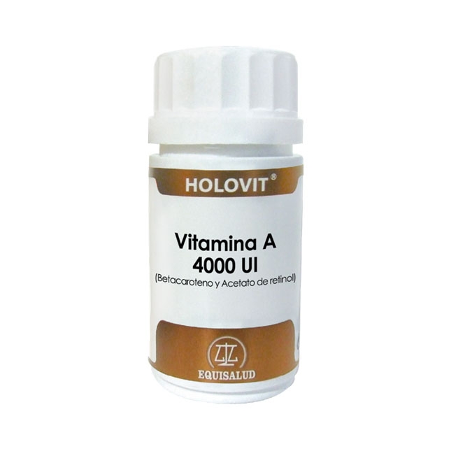 Holovit Vitamina A 50Caps./4000 Ui Equisalud